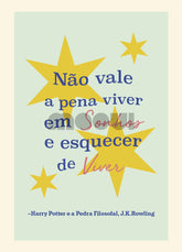 Pôster Infantil - Viver em Sonhos